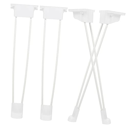 Pieds de meuble en fer blanc avec surface lisse facile à installer - 2