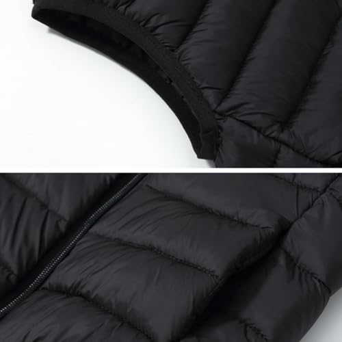 Hotfiary Boys Girls Outerwear Vests Toddlers Lightweight Sleeveless Puffer Jackets Kids Warm Vest Winter Padded Outfits 3-10Y4