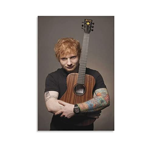 Poster Ed Sheeran grand format 60x80cm pour habiller un mur vide sans cadre