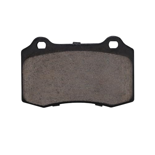 Image of Detroit Axle - Rear Brake Pads for 2010-2016 Hyundai Genesis Coupe, 2012-2016 Tesla Model S, 2011 2013 2014 2015 Ceramic Brake Pads Replacement