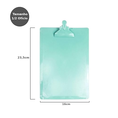 Dello 3008.VP.0012 Serena - Prancheta meio ofício, Verde Pastel