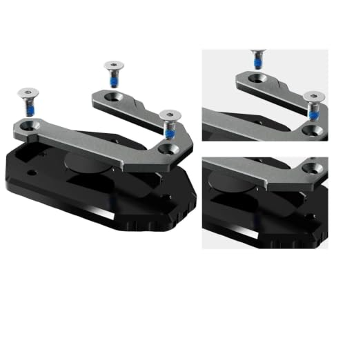 Extension béquille moto Ducati Multistrada 1260 S support élargisseur gris