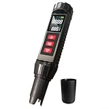 X71 7-in-1 Wasserqualitätsteststift mit pH-, ORP-, Salzgehalts- und Trübungsmessung, schnelles genaues digitales Messgerät für Trinkwasser,