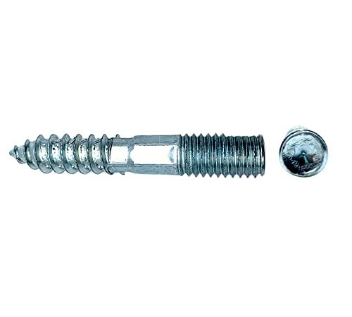 Doja Barcelona | Vite Doppio Filetto | 25 Viti Doppia Testa Filettata | M8 X 50 | Acciaio Zincato | Vite Doppio Filetto | Vite A Doppia Estremità | Ta