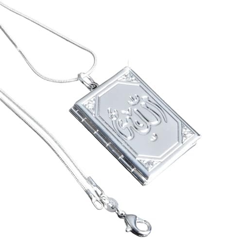 Collier médaillon carré argent et fleur sculptée pour sublimer votre style quotidien
