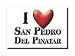 Enjoymagnets San Pedro del PINATAR (MU) Souvenir IMANES DE Nevera ESPAÑA REGIÓN DE Murcia IMAN Fridge Magnet Corazon I Love