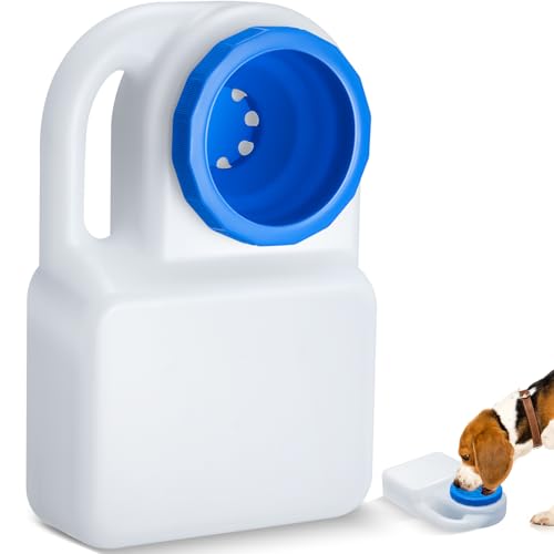 Ziliny 1 Pcs 3 Quart Dog Travel Water Bowl Portable Pet No Spill Water Bowl for Pet Dispenser for Small Large Dogs Cats Camping Hiking