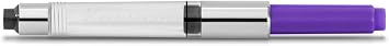 Kaweco Standard Converter Summer Purple Chrome for Fountain Pens from SUPRA, SPECIAL, STUDENT, DIA2, PERKEO series | Ink Converter Fountain Pen with 0.82 ml/ 0.03 oz Filling Capacity