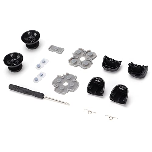 Ps5 Controller Ersatzteile,Ps5 Controller Ersatzteile Original,Schnürknöpfe Für Ps5-Controller,Borracha Controle Ps5,Zubehör,Controller-Ersatzkit Für Ps5-Griff,Leitfähige Gummiauflage,Wippe,3 [Video G