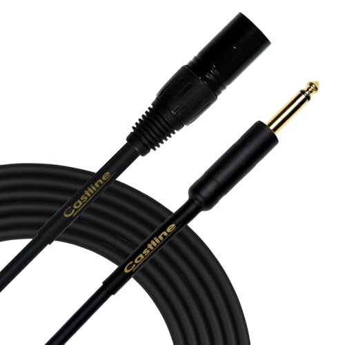 2 ft Castline�S�[���hXLR�I�Xto 1 / 4 " TS�p�b�`�P�[�u��Mogami Neglex 2549