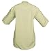 Tag Safari Trail Shirt for Women Short Sleeve, 100% Cotton Shirt for Hunters, Explorers, Photographers and Journalists - Stone - X-Small