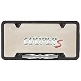 Genuine MINI Cooper Black License Plate Frame with 
