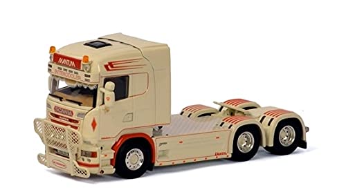 ミニカー WSI SCANIA STREAMLINE 40FTCONTAINER Amazon.com: WSI for Scania Streamline Highline 6x2 TAG AXLE Space