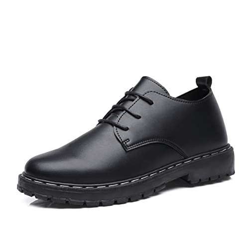 Zapatos de hombre casuales de vestir en cuero genuino para otoño y bodas