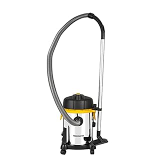 TOUGH MASTER Wet & Dry Industrial Vacuum Cleaner – Heavy Duty Hard Floor & Flat Carpet Hoover with Strong Suction – Ideal for Workshops, Garages & Warehouses