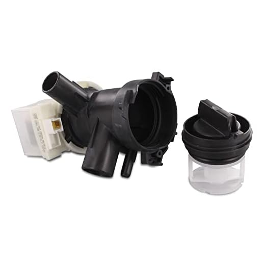 DL-pro Ablaufpumpe für Bosch Siemens 00145212 145212 Copreci KEBS Laugenpumpe Entleerungspumpe Pumpe mit Pumpenkopf Sieb für Avantixx Extraklasse Classixx iQ100 iQ300 iQ500 Maxx Waschmaschine