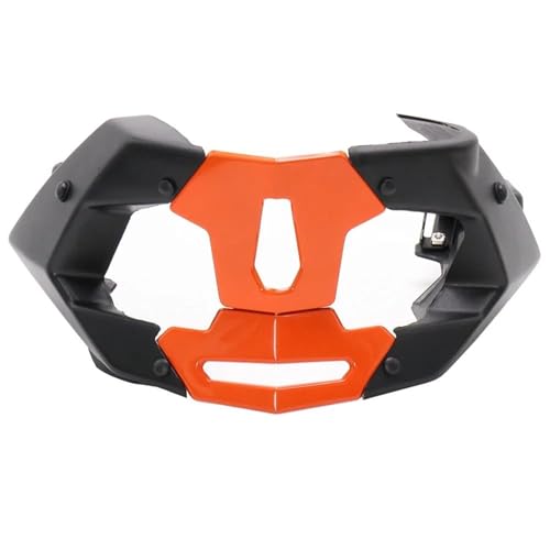 Couvercle protection becquet avant noir léger et résistant moto 790