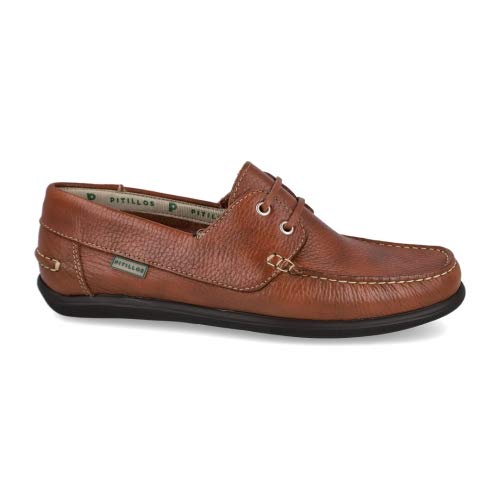 PITILLOS 4241 Zapatos DE Cordones Hombre - Cuero para: Hombre Color: Marron Talla: 44