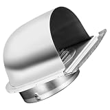 Cappuccio di Ventilazione a U in Acciaio Inox 150mm per Cucina