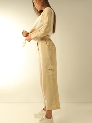 Image of VERO MODA Women's High Rise Straight Pants