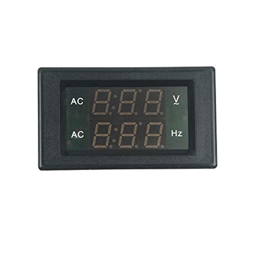 Digital AC Voltage Frequency Meter, AC 80500V Voltmeter