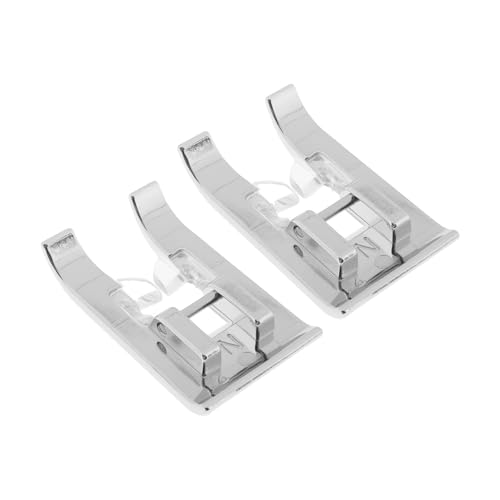 2 piezas pie prensatelas Monogramming compatibilidad baja