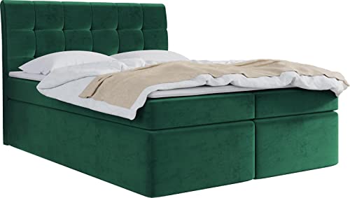 Imebel Boxspringbett 120x200 Mit Matratze & 2 Schubladen - Elegantes Bett Mit Stauraum