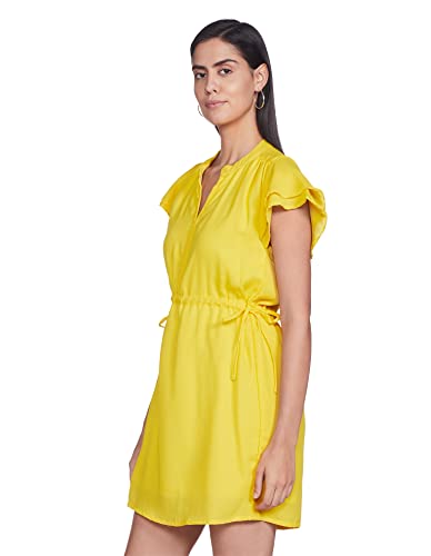 Image of SERA Women's Georgette A-Line Midi Dress