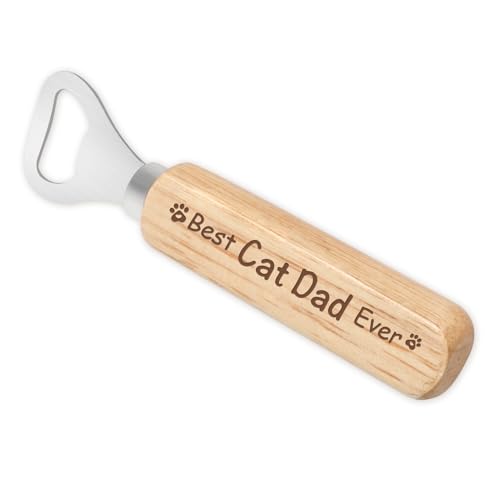 Cat Dad Gifts for Cat Lovers Presents for Men,Dad Birthday Gift,Best Daddy Gift,Best Man Bottle Opener,Christmas Presents for Men Presents Ideas,Father's Day Gifts from The Cat