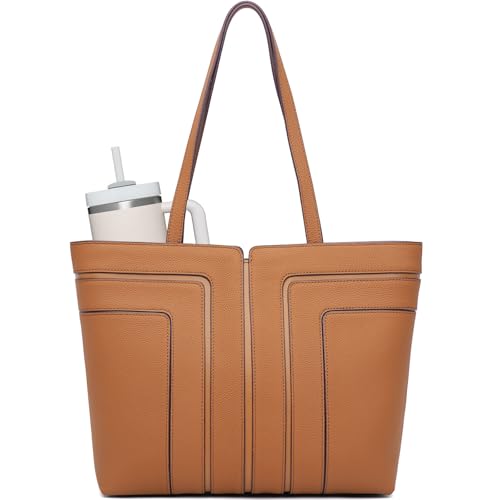 Bolso Tote de Cuero Genuino para Mujer Gran Capacidad miniatura 1