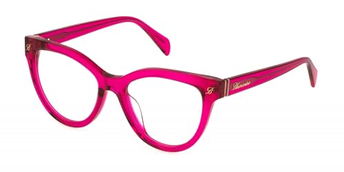 Blumarine Damen Blumarine VBM844 03GB Optische Fassungen Acetat Violett  Geometrisch