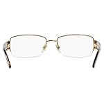 Versace VE 1175B Eyeglasses w/Gold Frame and Non- 53 mm Diameter Lenses, - Image 4