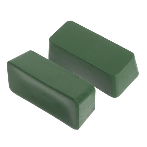 NIYANGLE 2pcs Metal Polishing Compound Bars for Stainless Steel and Aluminum – Solid Buffing Paste Wax for Metal Polishing Accessories and Scratch Repair in Industrial Finishing