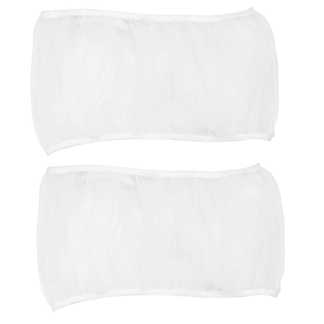 Haihaz,2 Pcs Funda para Jaula Pájaro,Funda para Jaula Pajaro Cubierta de Malla,Falda de Jaula Pájaro,Jaula Protectora ,Ajustable Protector Falda Jaula,Protector Falda de Jaula Pájaro (BlancoTalla M)