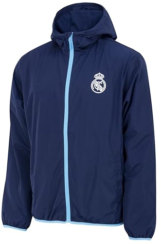 Real Madrid - Chaqueta a prueba de viento infantil (colección