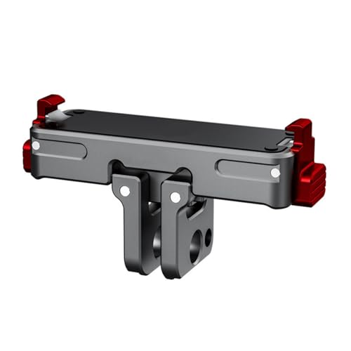 Soporte de liberación rápida de aluminio con tornillo 1/4 para cámara GO en trípode 3