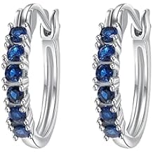 Prime+Deals Sale 925 Sterling Silver Earrings for Women Clearance Items Under 5 Dollars Wedding Gifts 14K Gold Hoop Earrings Diamond Cubic Zirconia Hypoallergenic Jewelry Gift