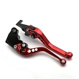 Kupplungshebel Brems GSR 400 600 750 Lange/Kurze Bremse Kupplung Hebel Fit Für Suzuki GSR750 2011-2020 RV200 2016-2020 GSR400 2008-2012 GSR600 2006-2011(Short red)