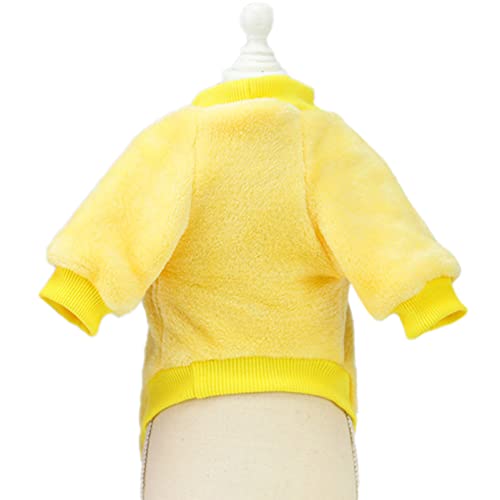 Image of Dog Sweaters for Small Dogs, Soft Fleece Puppy Clothes, Warm Winter Coat