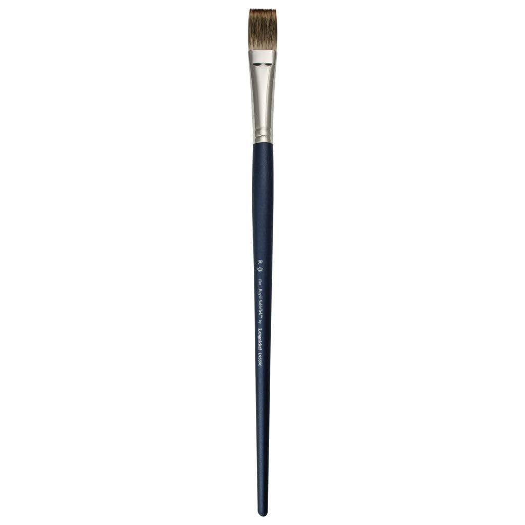 Royal Sabletek Long Handle Flat 8 - Artist Paint Brush - L95590-8 - Single by Nowells