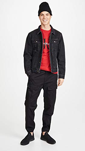 Image of Calvin Klein Men's Monogram Logo Crewneck T-Shirt