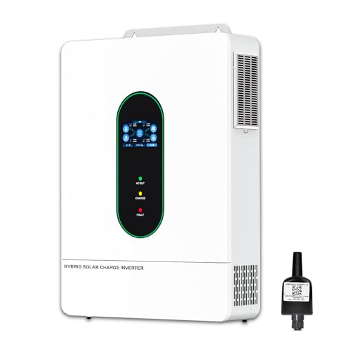 12000W All in One Solar Hybrid Inverter with WiFi, Max. 6 Parallel, 48V Split Phase, Built-in 2 MPPT...