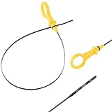 AFEISOL Oil Dipstick Indicator, Compatible with A4 A5 Quattro Q5 Passat B6 2.0T Engine Oil Fluid Level Dip Stick Replace# 06H115611E 06J115611F Oil Dip Stick