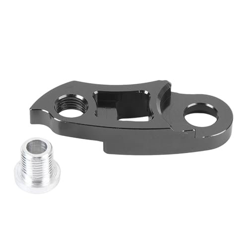 Versatile Bike Rear Derailleur Hanger Extender for Mountain and Road Bikes Aluminum Alloy 1 Unit (Black)