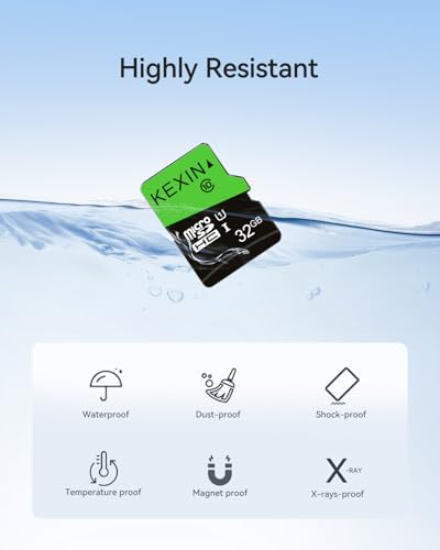 Image of KEXIN 32GB Micro SD Card 10 Pack 32 GB Class 10 Ultra Micro SDHC UHS-I Bulk Memory Card C10, U1, 10 Pack Bulk Micro SD Card