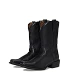 Ariat Men's Sport Narrow Cutter Toe Cowboy Boot Western, Black Deertan, 7 Wide