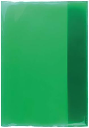 HERMA 19621 Notebook Covers Quart Transparent Book Covers Made of Durable, Wipe-Clean and Extra Thick Polypropylene Film, Set of 10 Exercise Book Covers for School Books Colourless/Clear