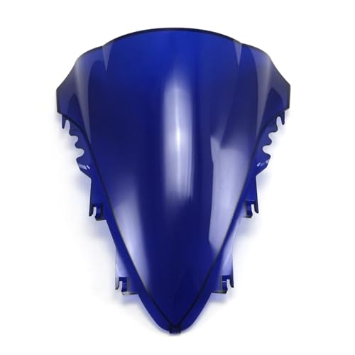 Pare-brise moto YZF-R1 bleu pour améliorer le confort sur route