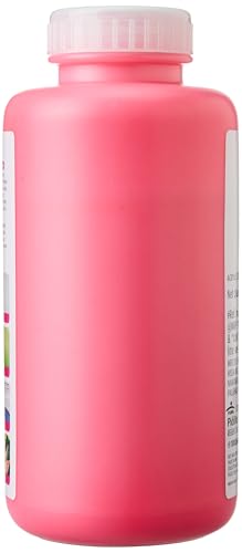 Image of Fevicryl Acrylic Neon Colour (Pink, 1litre) for Art and Craft Paint, Canvas, Wood, Leather, Earthenware, Metal