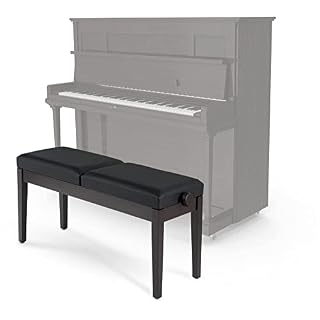 Classic Cantabile Banc de piano deux places bois de rose mat - Les Beatles, Paul McCartney, John Lennon, RIngo Starr, George Harrison Classic Cantabile Banc de piano deux places bois de rose mat – Image 5